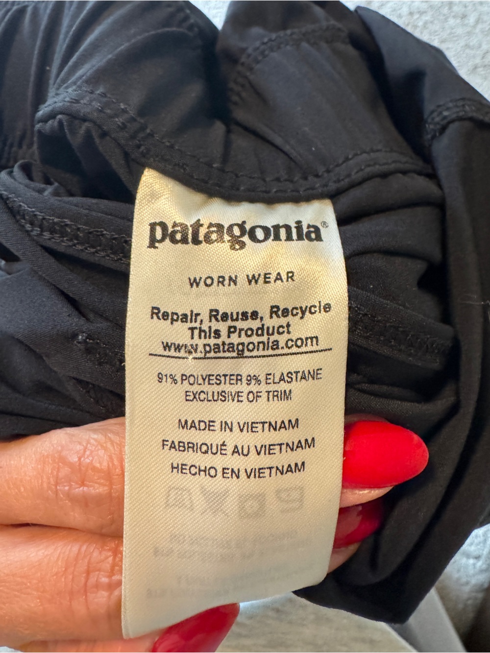 Black Women's Patagonia Fleetwith Utility Jumpsuit - Picture 6 of 7